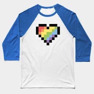 Pride heart Baseball T-Shirt